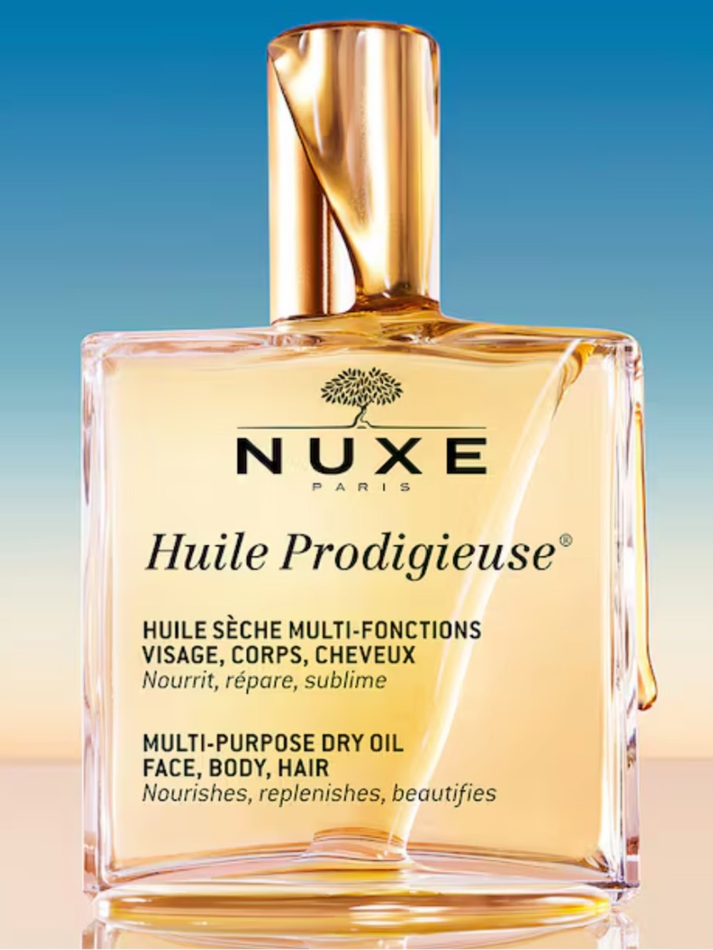 NUXE Huile Prodigieuse Multi-Purpose Dry Oil - Golden 3.3 Fl oz